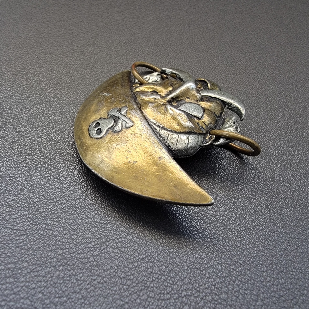 Kinetic Pirate Earrings | High Relief Sculptural Adornment - Picture 4 of 9